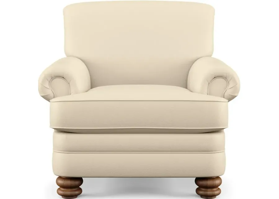 Flexsteel Bay Bridge Beige Leather Chair-40