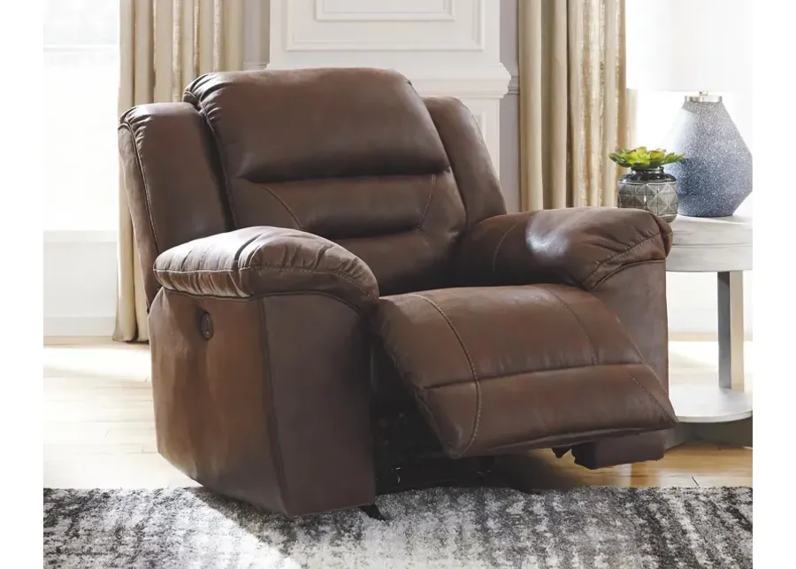 Ashley Stoneland Chocolate Power Rocker Recliner-41