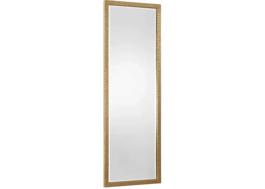 Uttermost Vilmos Metallic Gold Floor Mirror-24