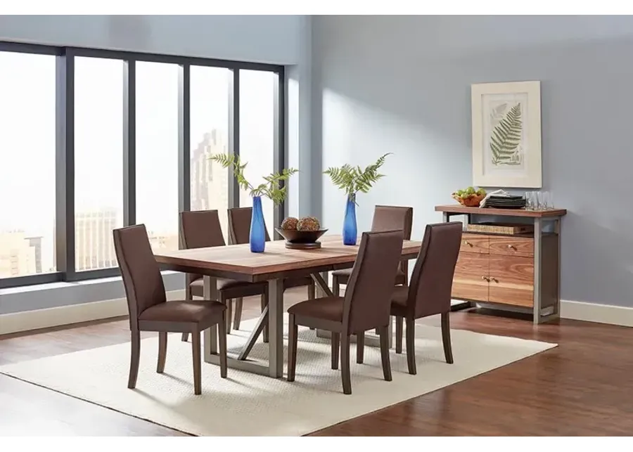 Coaster Spring Creek Upholstered Dining Chair Chocolate-19