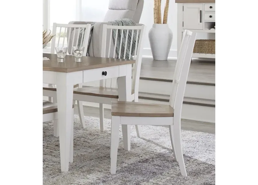 Parker House Americana Modern Dining Chair with Spindle Back in Cotton-21