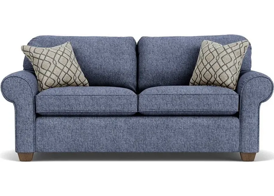 Flexsteel South Haven Indigo Two-Cushion Sofa-77
