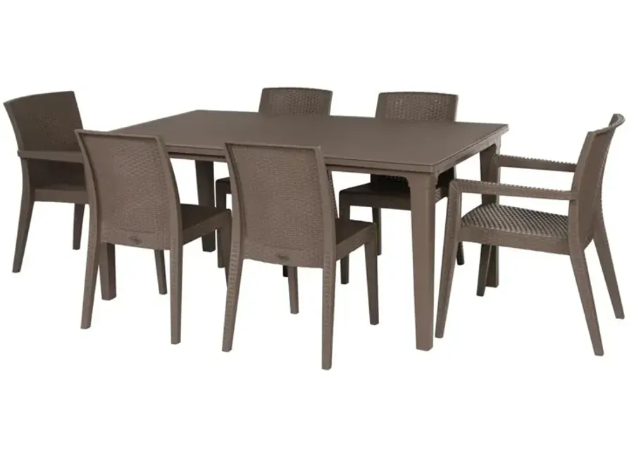 Rainbow Outdoor Montana Armchair in Brown-23.62
