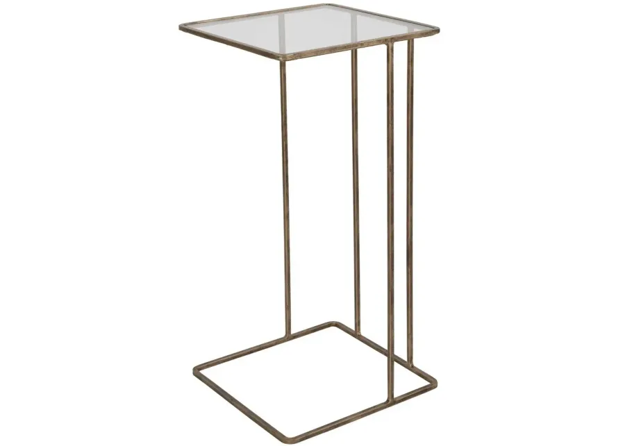 Uttermost Cadmus Gold Side Table-12