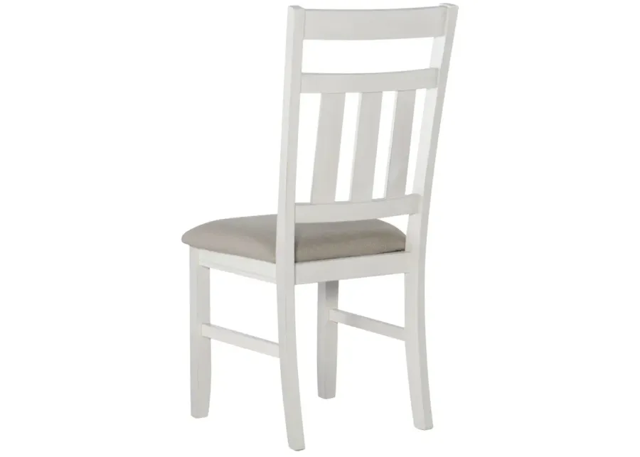 Powell Turino Smokey White Side Chair-19