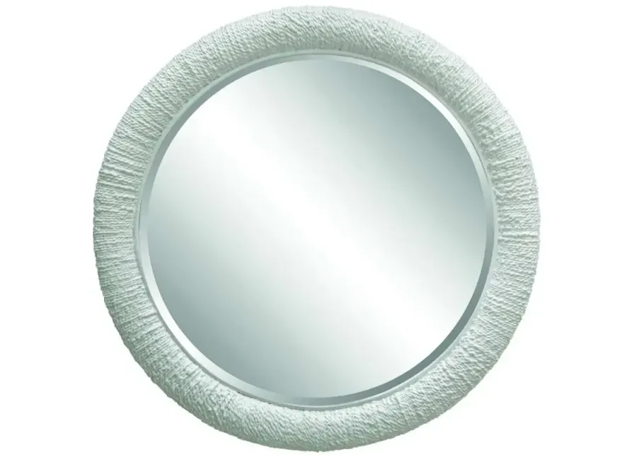 Uttermost Mariner White Round Mirror-47