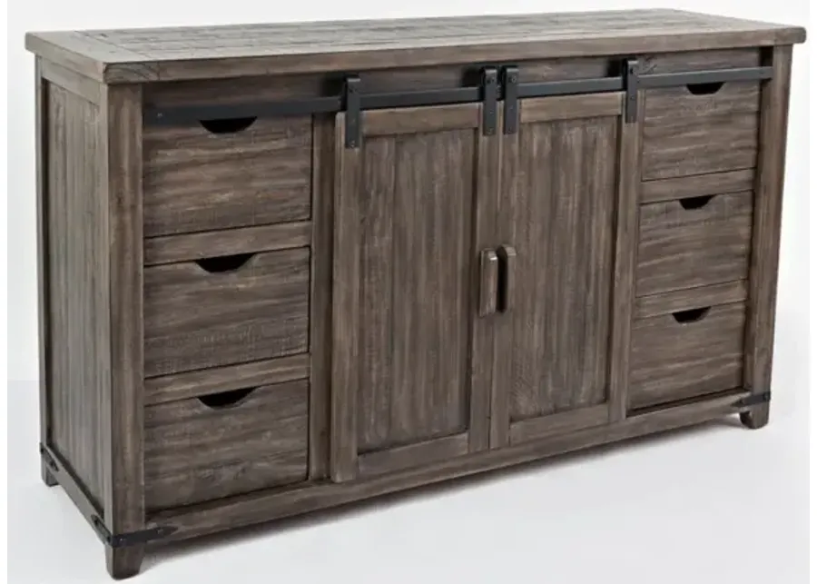 Jofran Madison County 60 Inch Barn Door Server Barnwood-60
