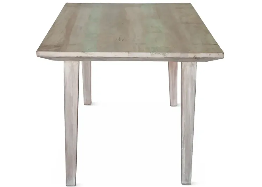 Home Trends Design Ibiza 66-Inch Vintage Reclaimed Teak Dining Table-66