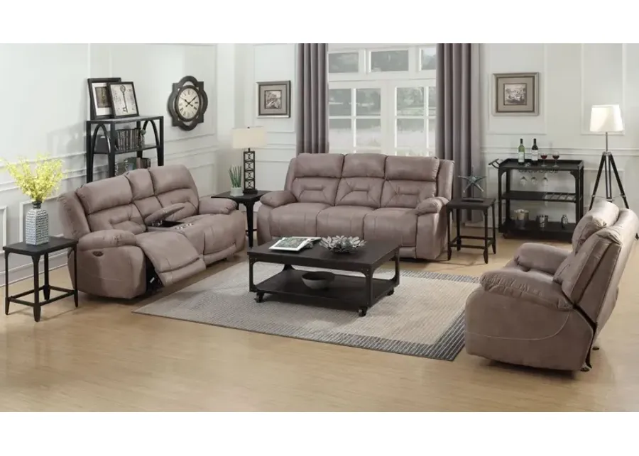 Steve Silver Aria Dual-Power Reclining Sofa In Desert Sand-86