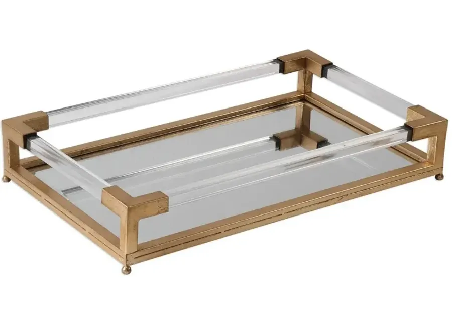 Uttermost Balkan Mirrored Tray-24.25
