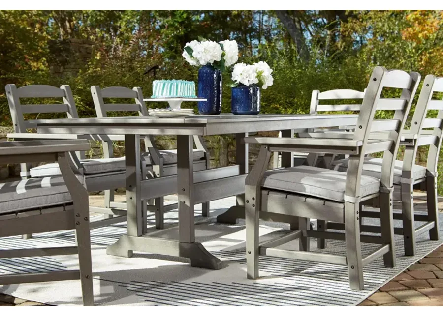 Ashley Visola Outdoor Dining Table Gray Signature Design-42