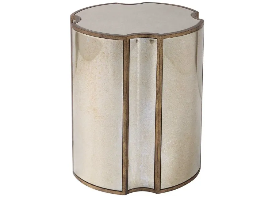 Uttermost Harlow Brass Accent Table-20