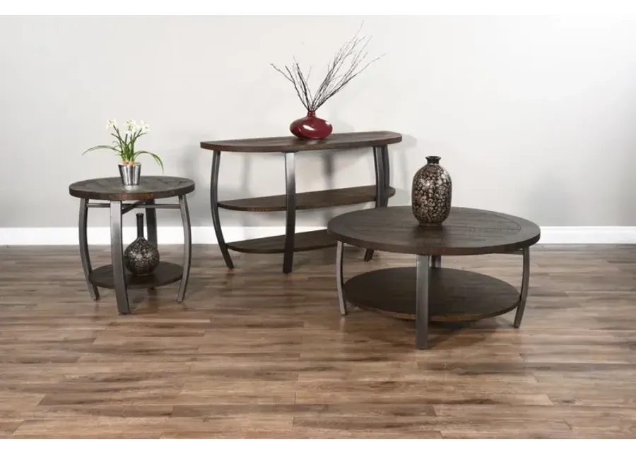 Sunny Designs Homestead Tobacco Leaf 52 Inch Sofa Table-52