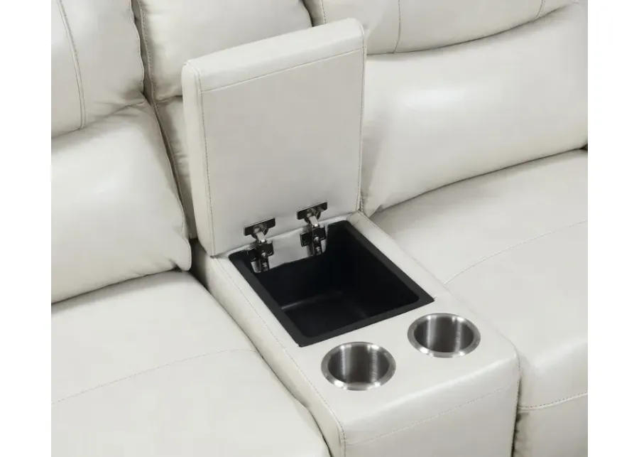Steve Silver Laurel Ivory Leather Power Reclining Console Loveseat-75 1 113692-steve-silver-laurel-ivory-leather-power-reclining-console-loveseat-75-1.webp