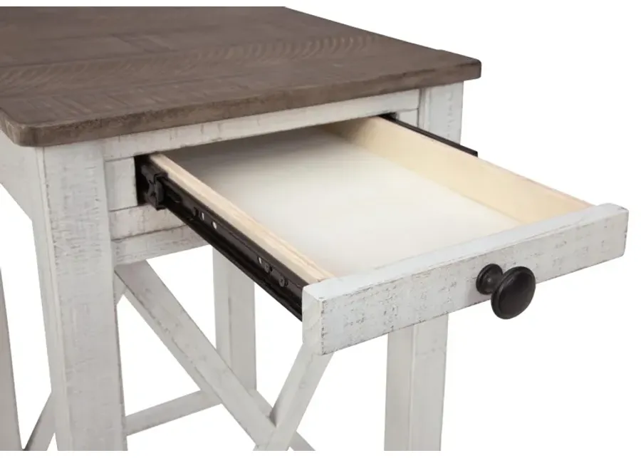 Ashley Adalane White Accent Table-17