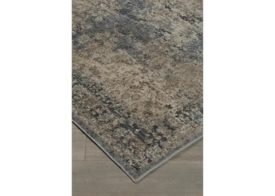 Ashley South Medium Blue/Beige Rug-60