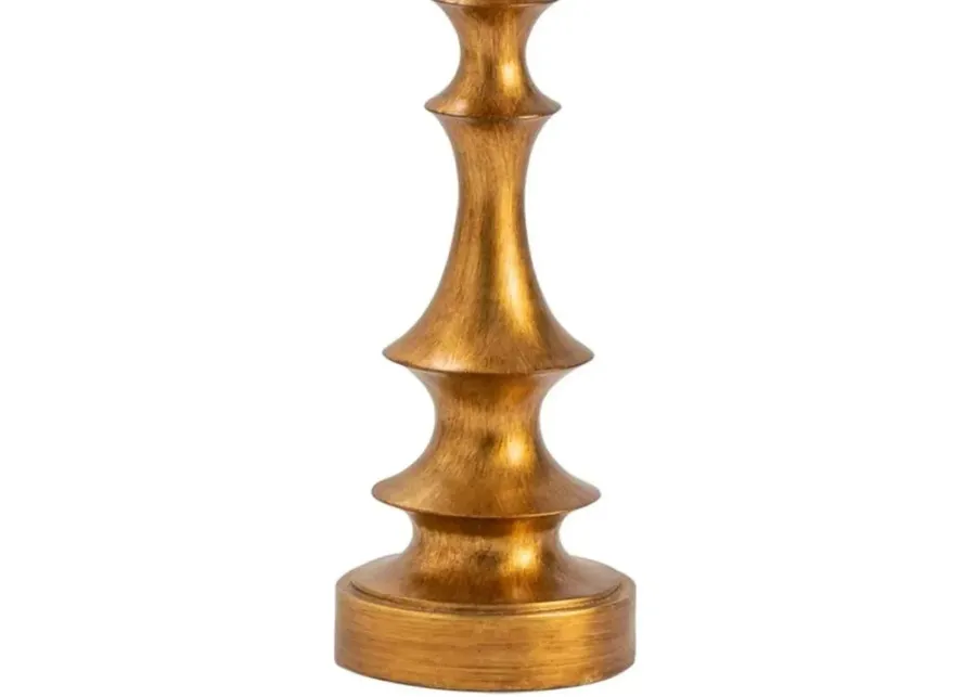 Crestview Langston Gold Leaf Table Lamp-15