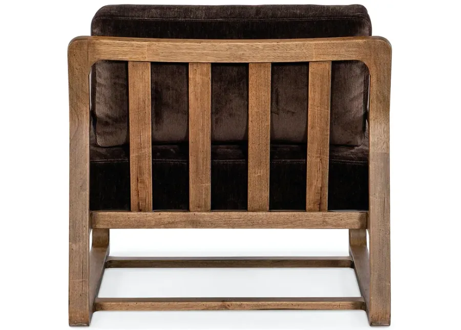 Hooker Furniture Moraine Marcella Chocolate Accent Chair-31