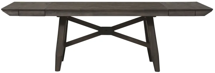 114045-liberty-furniture-6-piece-dark-chestnut-trestle-dining-table-set-with-upholstered-side-chairs-double-bridge-1.webp