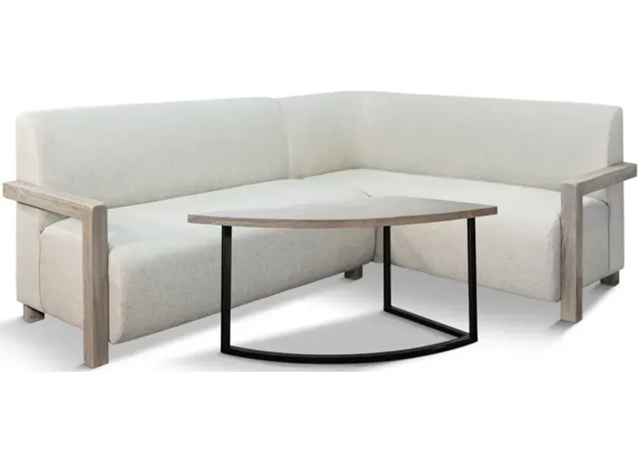 Gibson Adjustable Height Chat Table With Gibson Nook