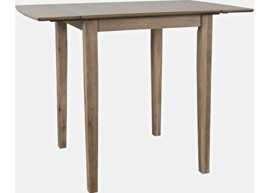 Jofran Eastern Tides Drop Leaf Counter-Height Table Bisque-30
