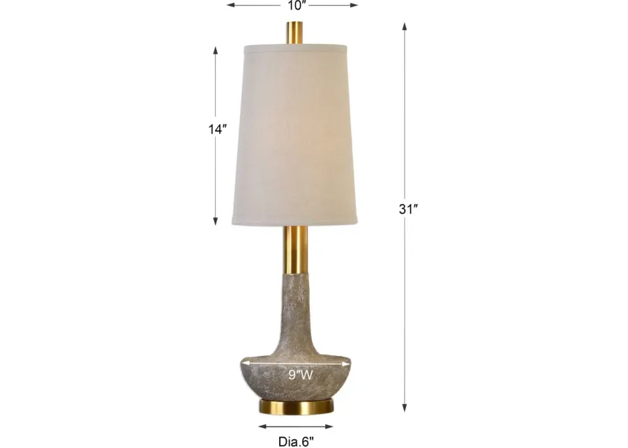 Uttermost Volongo Gold Buffet Lamp-10