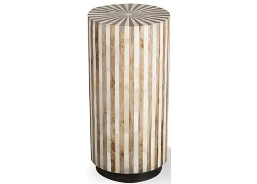 Parker House Crossings Downtown Round Chairside Table-11