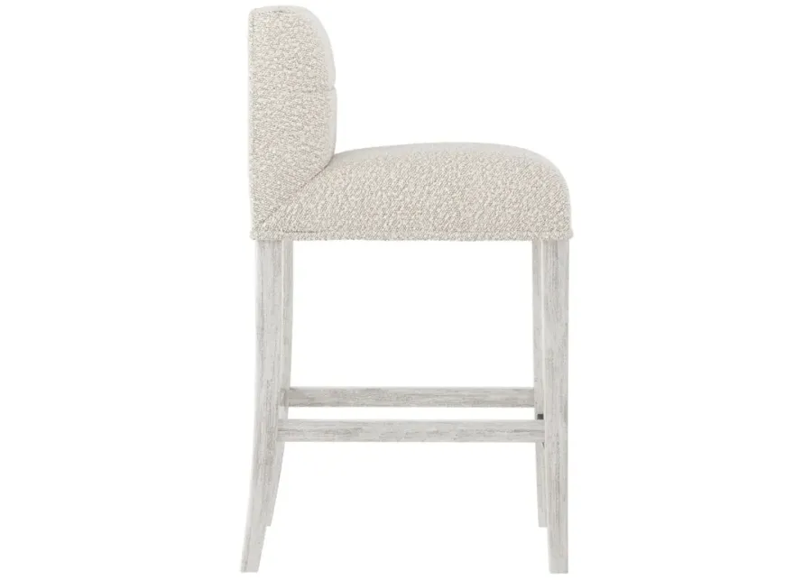 Bernhardt Hyde Upholstered Fabric Bar Stool-18.5
