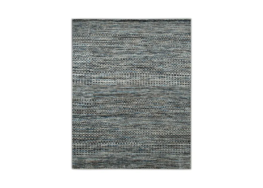 Kolkata Charcoal Area Rug Round - 8 0  X 8 0 