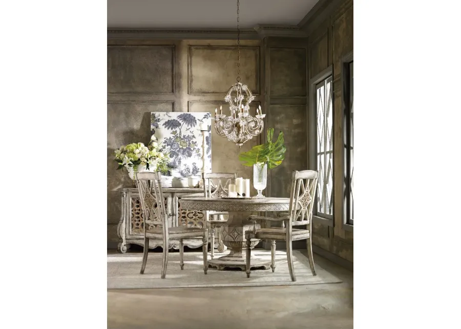 Hooker Furniture Chatelet Fret Back Armchair-24