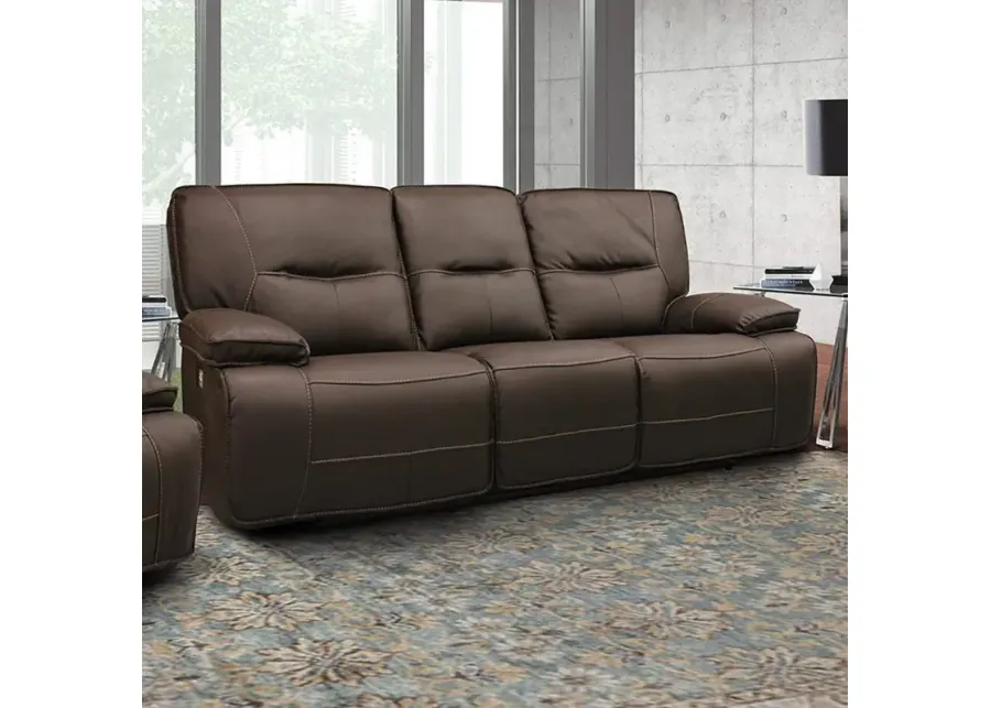Parker House Spartacus Power Reclining Sofa in Chocolate Color-88