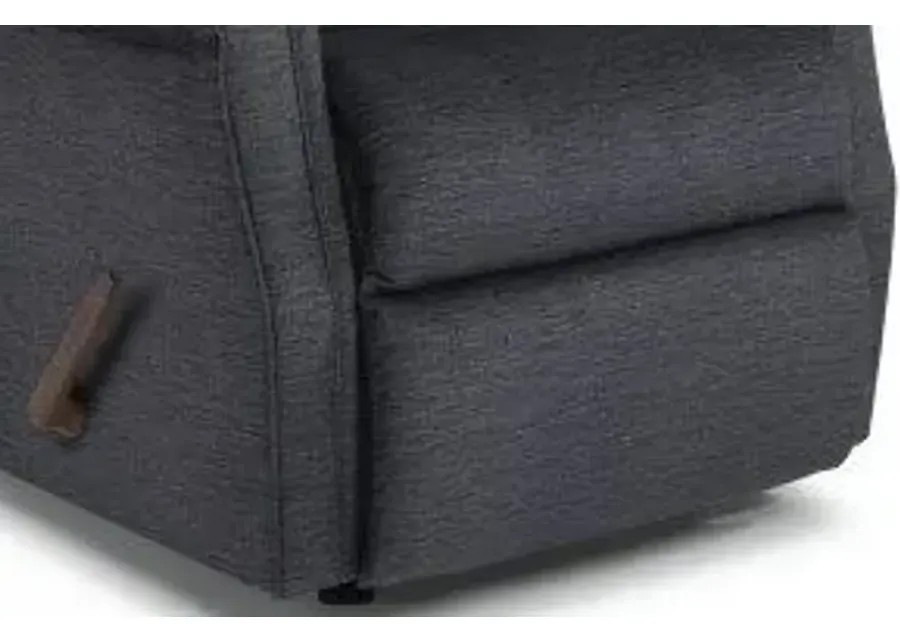 Flexsteel Minnie Navy Rocking Manual Recliner-34