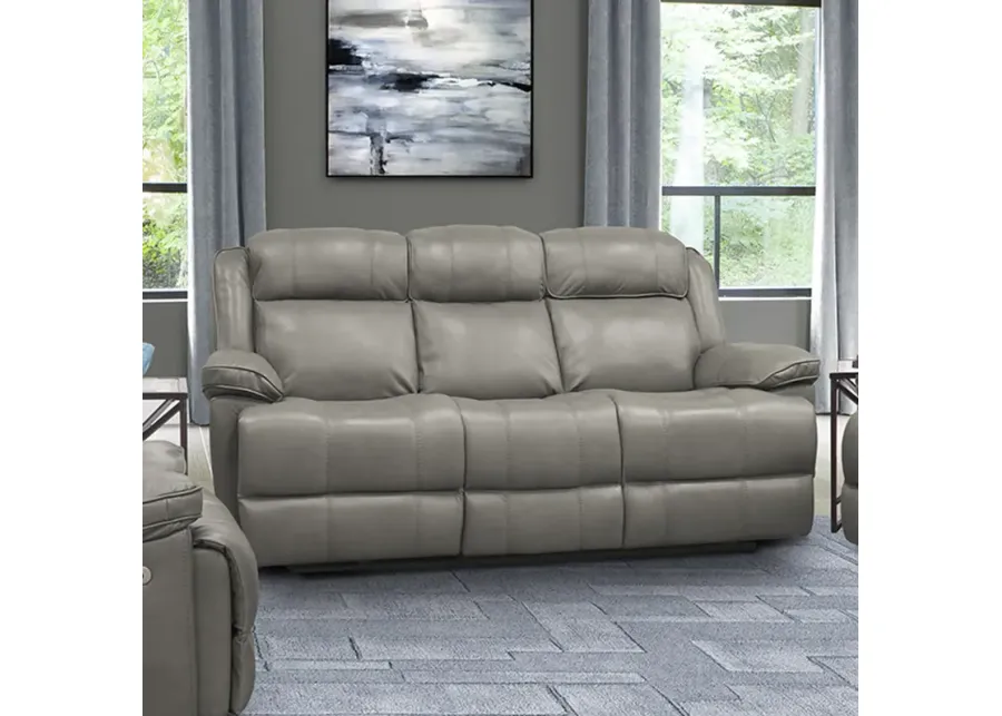 Parker House Eclipse Collection Power Reclining Sofa in Florence Heron Color-86