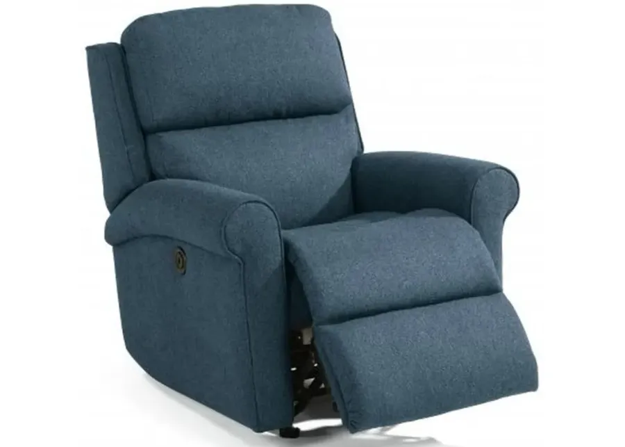 Flexsteel Belle Lapis Power Rocking Recliner-34