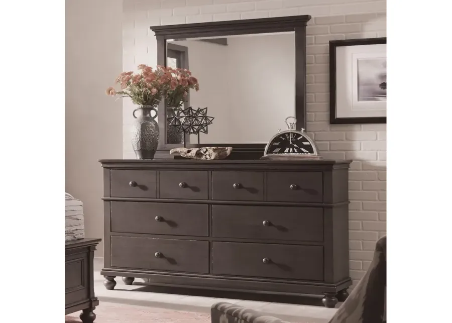 Aspenhome Oxford Peppercorn Dresser-66