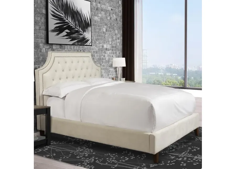 Parker House Jasmine Champagne Natural California King Bed-78.5