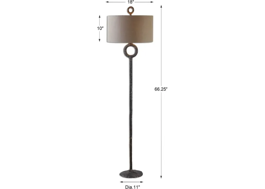 Uttermost Ferro Brown Floor Lamp-18