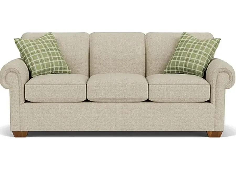 Flexsteel Main Street Brown Truffle Sofa-83