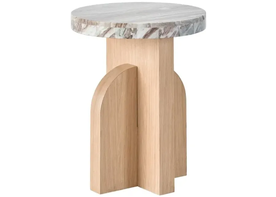 Universal Nomad Riverine Tech Oak Accent Table-18