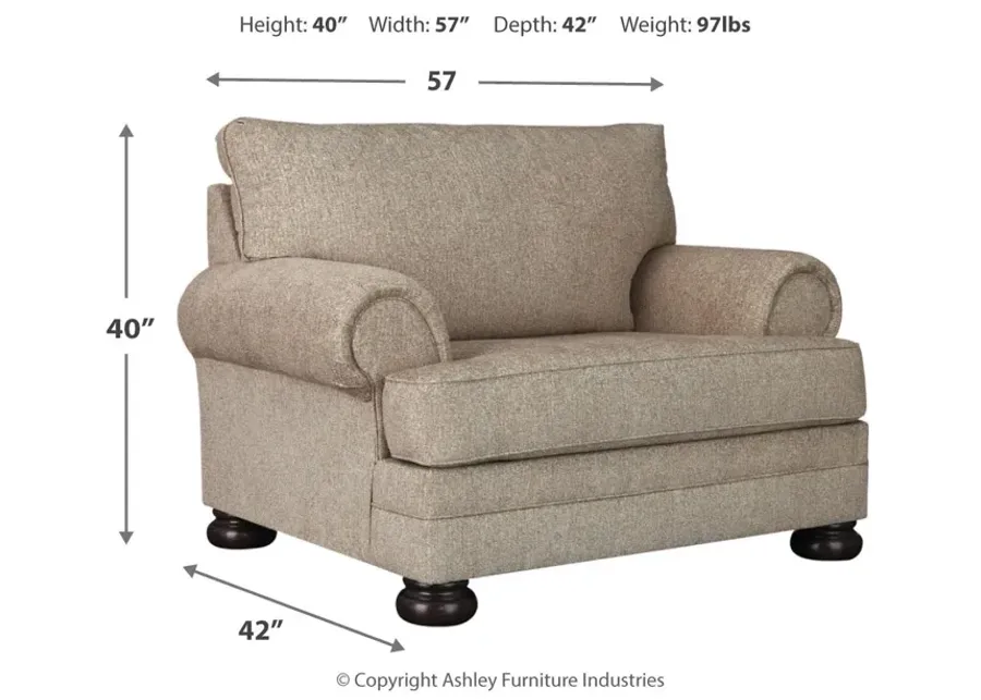 Ashley Kananwood Oatmeal Oversized Chair-42