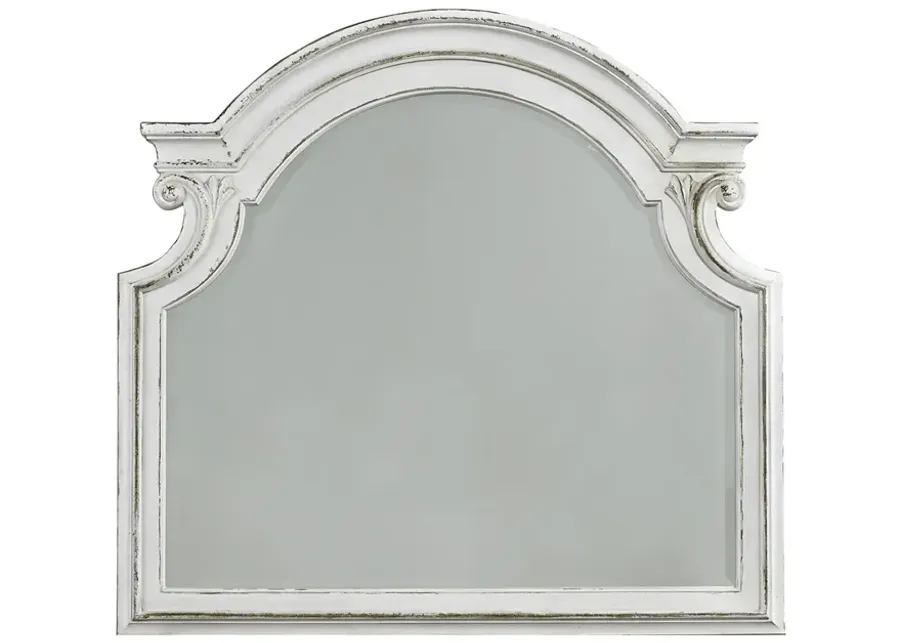 Liberty Furniture Magnolia Manor Antique White Specialty Mirror-46