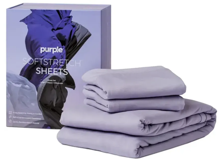Softstretch Split King Sheets - Soft Lilac