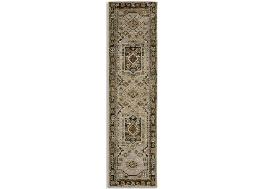 Andorra Sage Brown 2 3  x 8 0  Area Rug