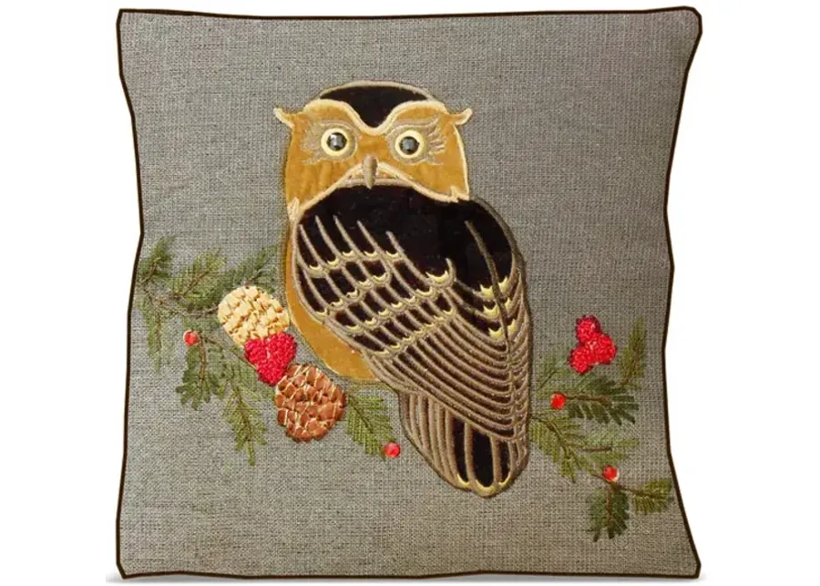 18  Owl Pillow