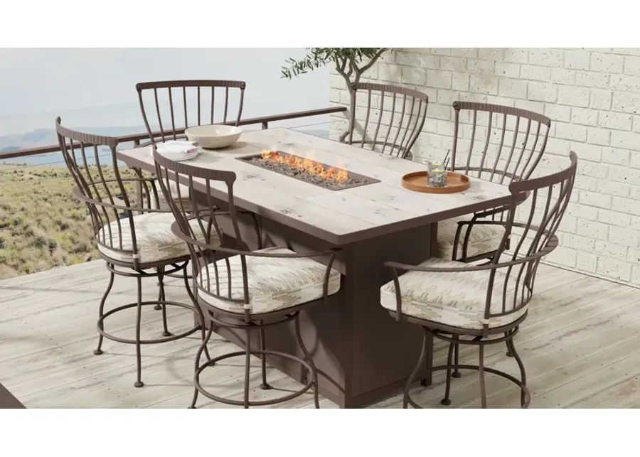 Monterra Swivel Counter Stool