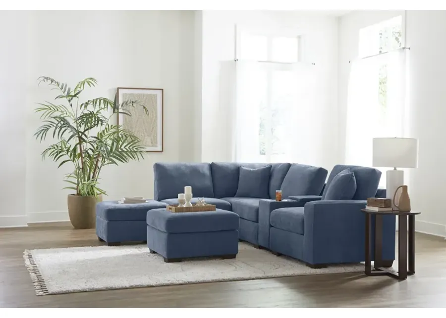 Knox 6 Piece Modular Sectional - Slate
