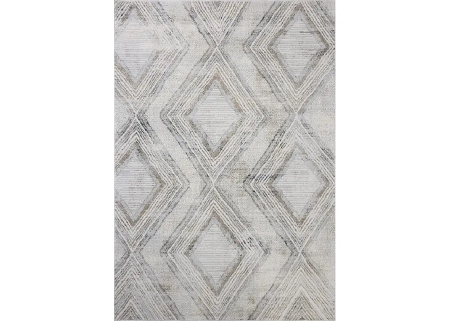 Hollis Mist Natural Area Rug - 7 10  X 10 0  