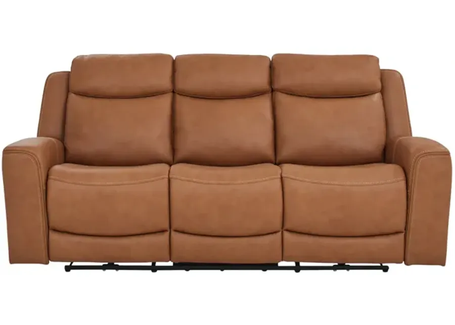 Davidson Leather Power Reclining Sofa