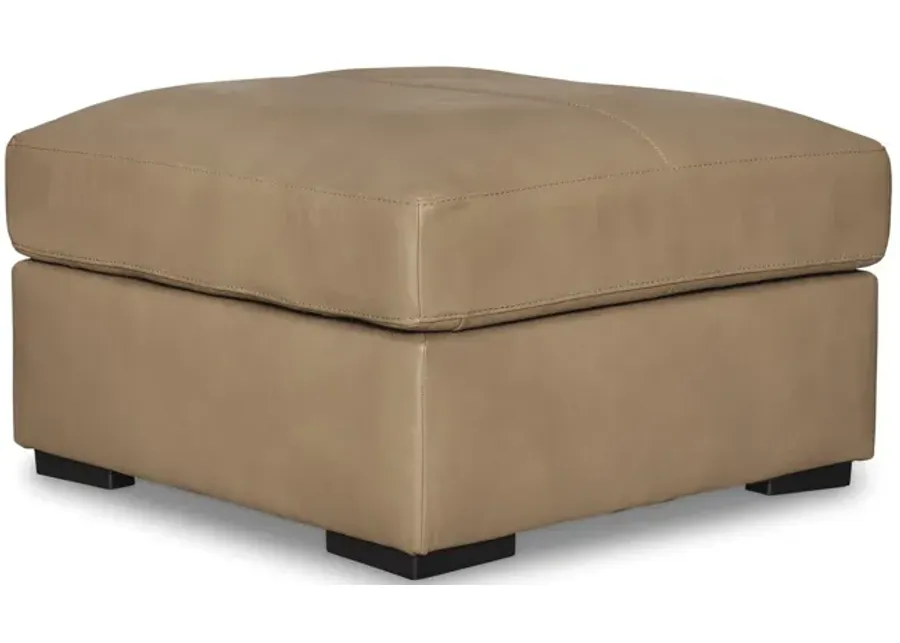 Naveen Leather Ottoman