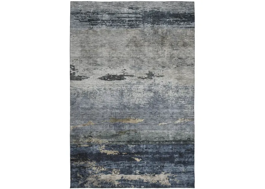 Nouveau Navy Area Rug - 9 0  X 12 0 